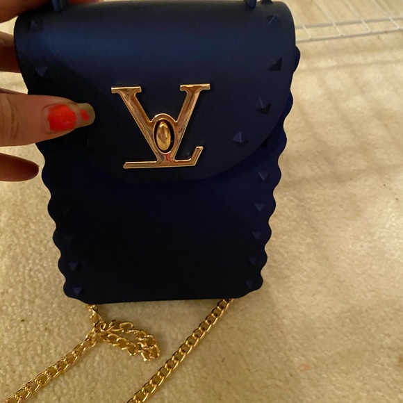 Handbags - Little box like purse with the shoulder strap Handbags - Little box like purse with the shoulder strap